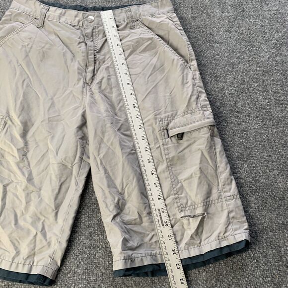 VTG Levi’s SilverTab Womens Cargo Shorts Gray Outdoor Hiking Size 18 (30” Waist) - Picture 5 of 16